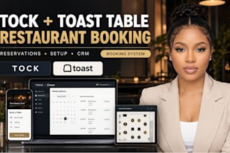 setup tock toast table restaurant booking reservation system