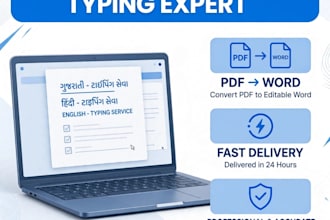 fast gujarati typing hindi typing and english typing work