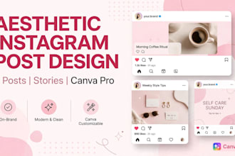design professional instagram posts
