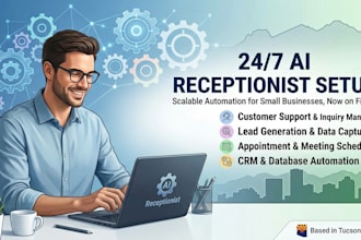 build custom ai receptionists for your small business