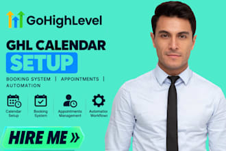 do gohighlevel calendar setup, ghl appointment booking go high level automation