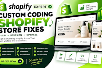 be your shopify developer shopify store fix shopify bugs customize shopify store