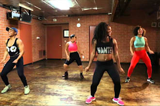 create an energetic afro dance video, afrobeats choreography or custom dance