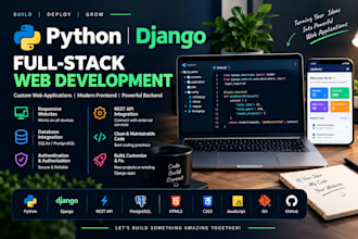 develop a python django web application