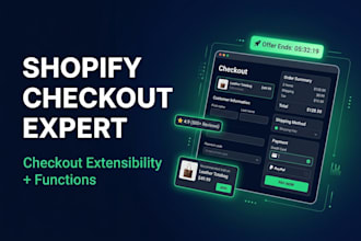 develop shopify checkout extensibility apps and functions