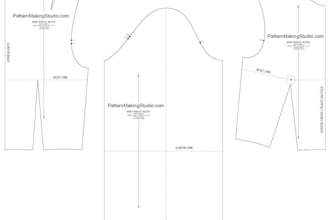 do pattern making for women and men clothes