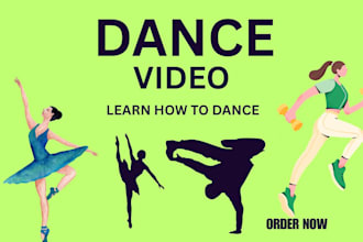 teach you dance moves, choreography and personalized dance routines