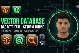 tune pinecone qdrant or opensearch for rag
