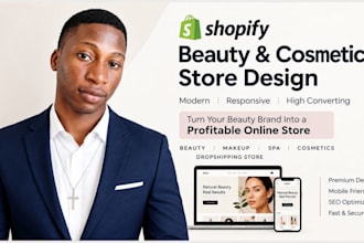 beauty website,makeup website, spa website, cosmetic website dropshipping store