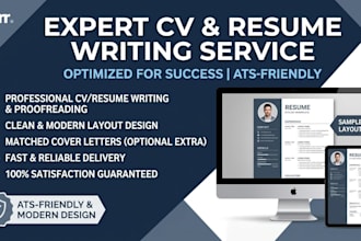 write and format your professional CV or resume