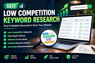 research low competition keywords for your website