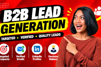 do targeted linkedin lead generation and prospect research