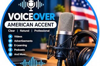 create natural english ai voice over for youtube videos and shorts