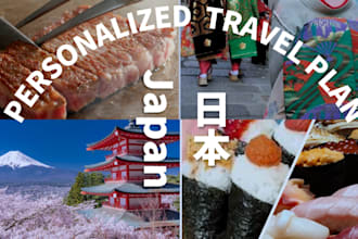 help you with anything related to japan as your virtual assistant