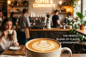 professional cafe and coffee shop