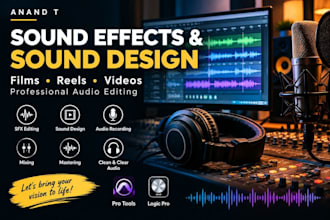 edit professional sound effects sfx
