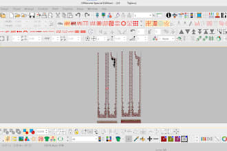 do professional embroidery digitizing in wilcom e4