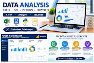 do data analysis, data cleaning, excel, sql and power bi
