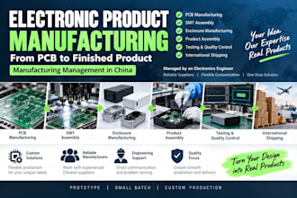 manage pcb manufacturing smt assembly and product production