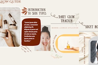 design aesthetic minimalist ebook template or lead magnet