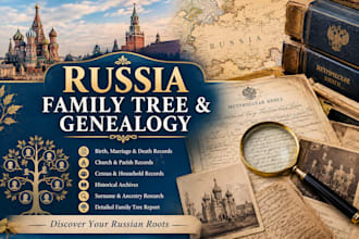trace your russia family tree genealogy ancestry and archival records