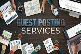 publish your guest post on relevant websites with a backlink