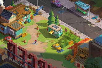 fix 3d game environment game map level design landscape terrain in unity ue5