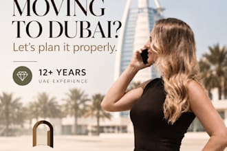 create your personalized dubai relocation plan