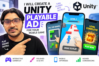 create a high converting unity playable ad for your mobile game