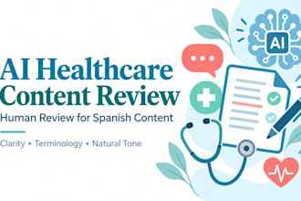 review and humanize ai generated spanish healthcare content