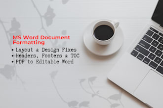 format your word document