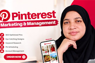 be your pinterest marketing manager to grow your business