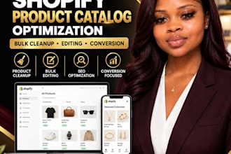 clean up and optimize your shopify product catalog for conversions