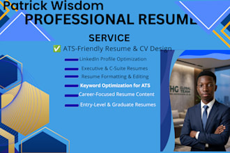 write an ats optimized resume and cover letter