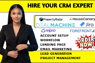 integrate forefront dealmachine reipro housecanry offrs propertyradar jira crm