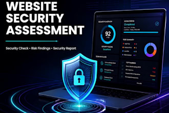 perform a basic website security assessment and provide a security report