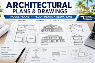 design florida architectural engineering drawings, building plans and section