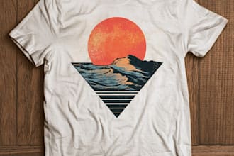 design vintage hunting and outdoor t shirts