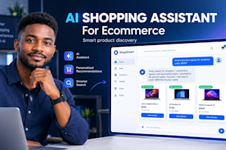build an ai shopping assistant web app for ecommerce