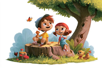 children illustrator for children book illustration