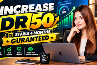 increase dr ahrefs domain rating dr 50 plus