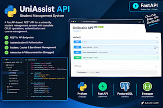 bulid python web application using fastapi