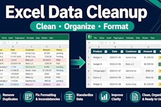 clean and format your excel spreadsheet