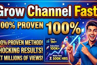 design amazing youtube thumbnails