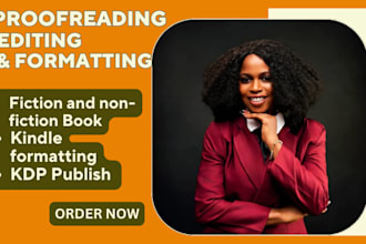 proofread and format romance memoir fiction books for amazon KDP