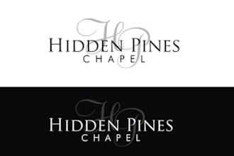 create modern wedding logo, monogram, or initials design