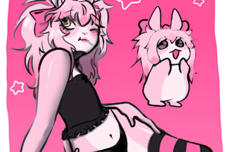 draw your fursona, furry character