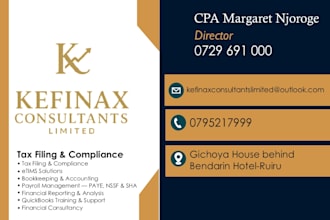 bookkeeping, accounting and financial services