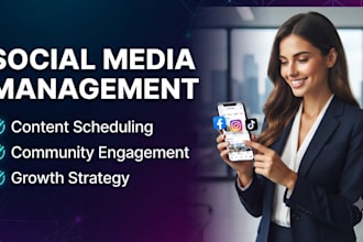 manage your facebook, instagram and tiktok pages