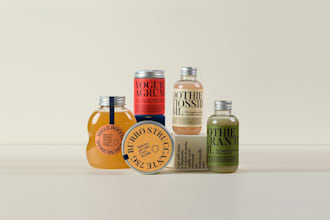 design product label spice label and hot sauce label or any graphics
